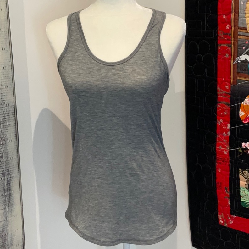 Lucy Brand Fitness Yoga Long Tank Top Size Small